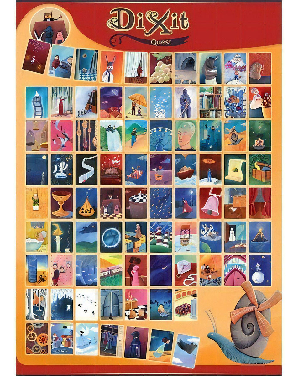 Juego De Mesa Asmodee Extensión Dixit Quest - 84 Cartas