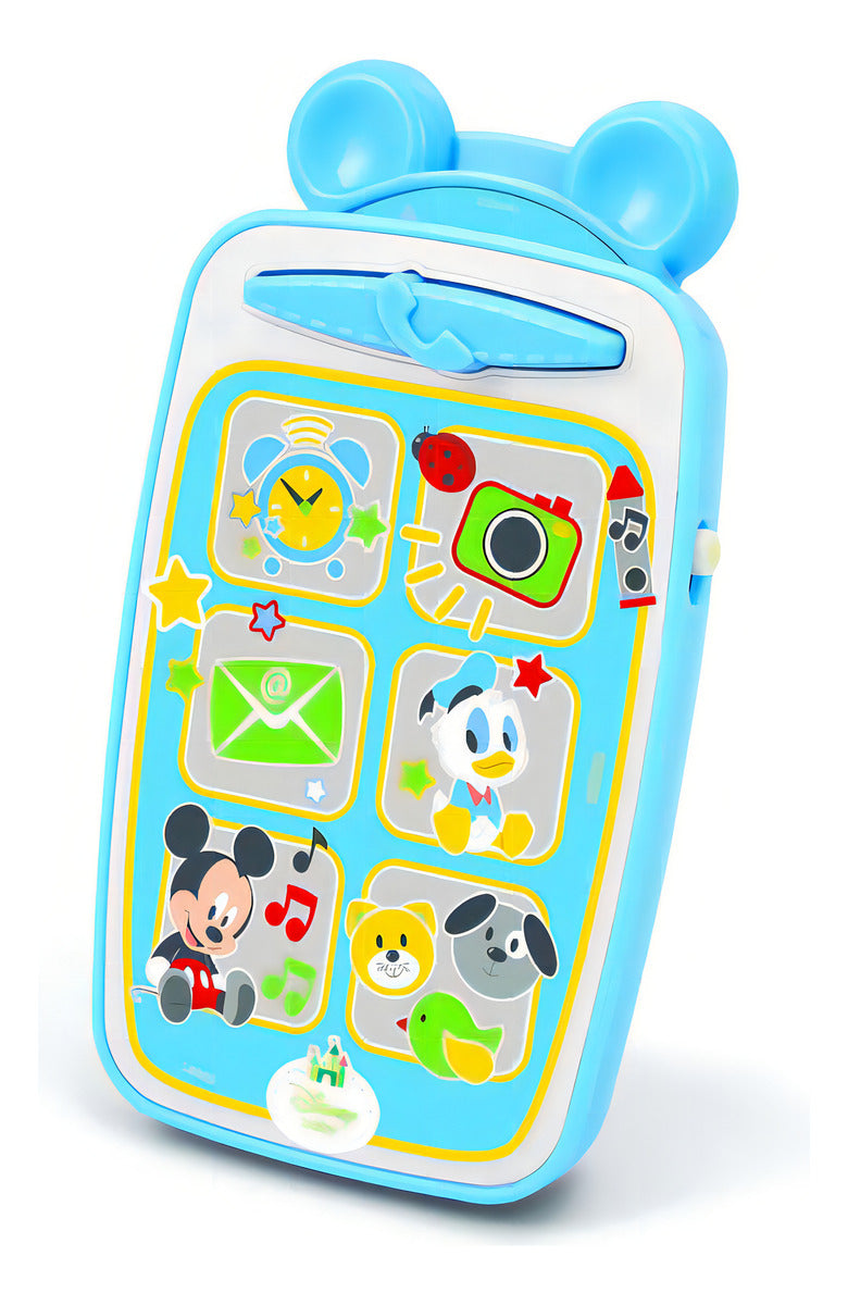 Disney Baby Mickey Telefono Smartphone Juguete Clementoni
