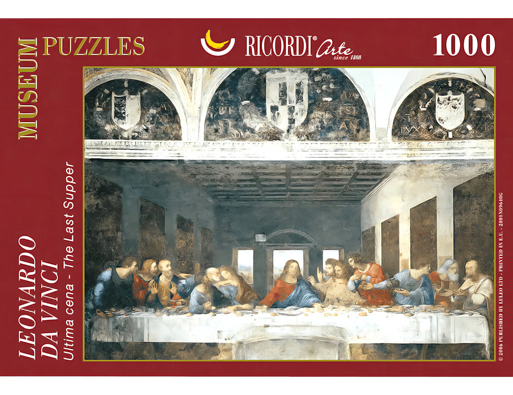 La Ultima Cena Da Vinci Rompecabezas 1000 Pz Ricordi