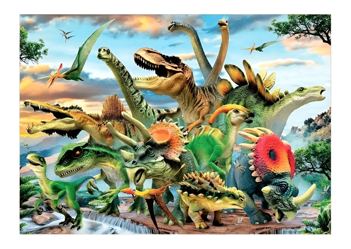 Rompecabezas Puzzle Educa 500 Piezas Dinosaurios 17961