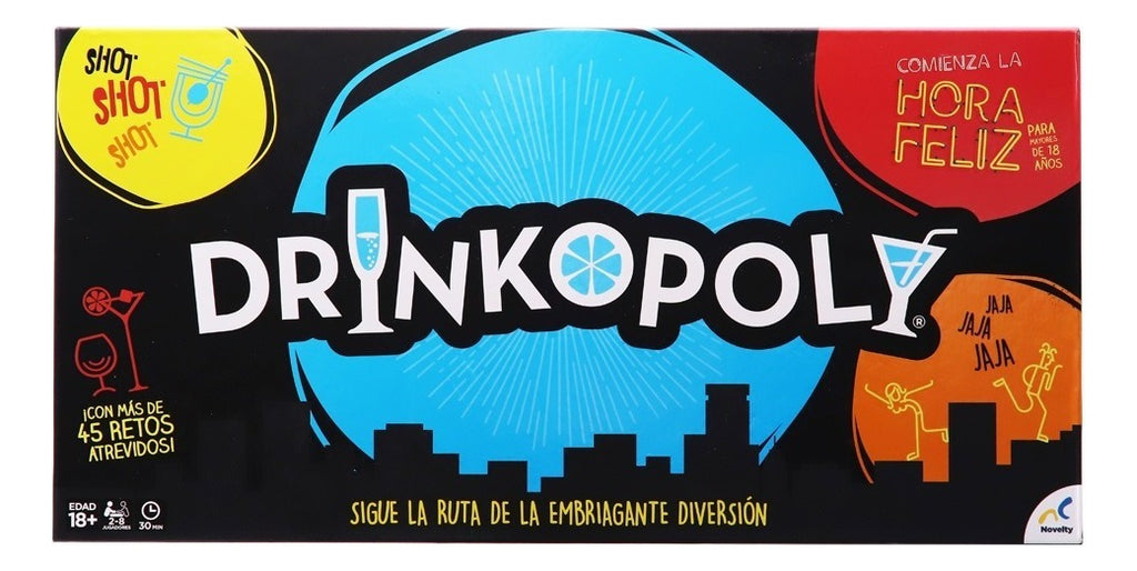 Drinkopoly 45 Retos Atrevidos Novelty