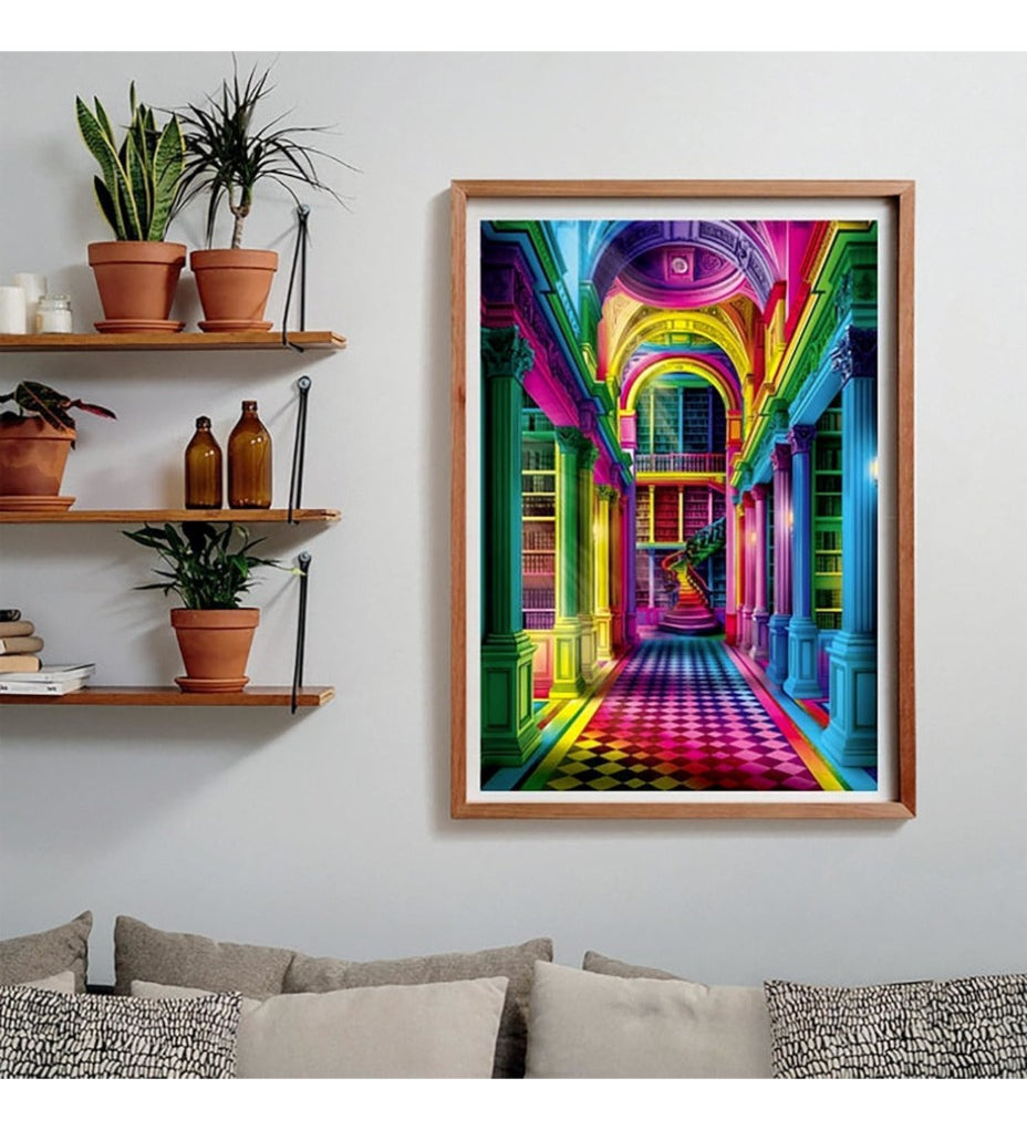 Rompecabezas Colorboom Athenaeum Compact  Clementoni 1000 Pz