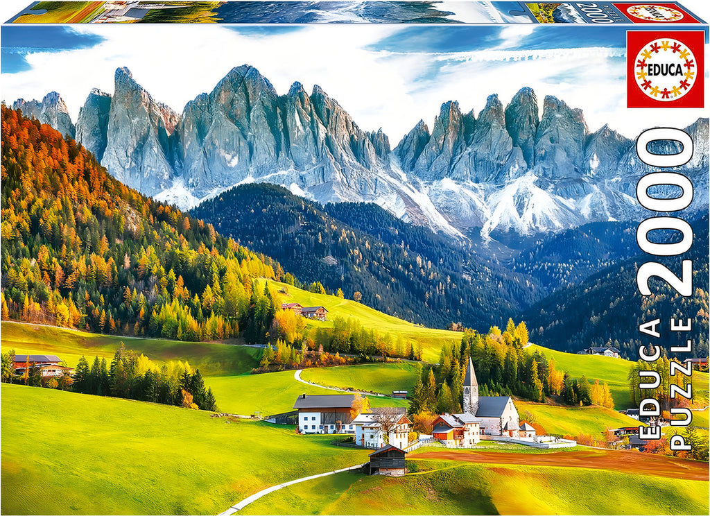 Otoño En Los Dolomitas Rompecabezas 2000 Piezas Educa