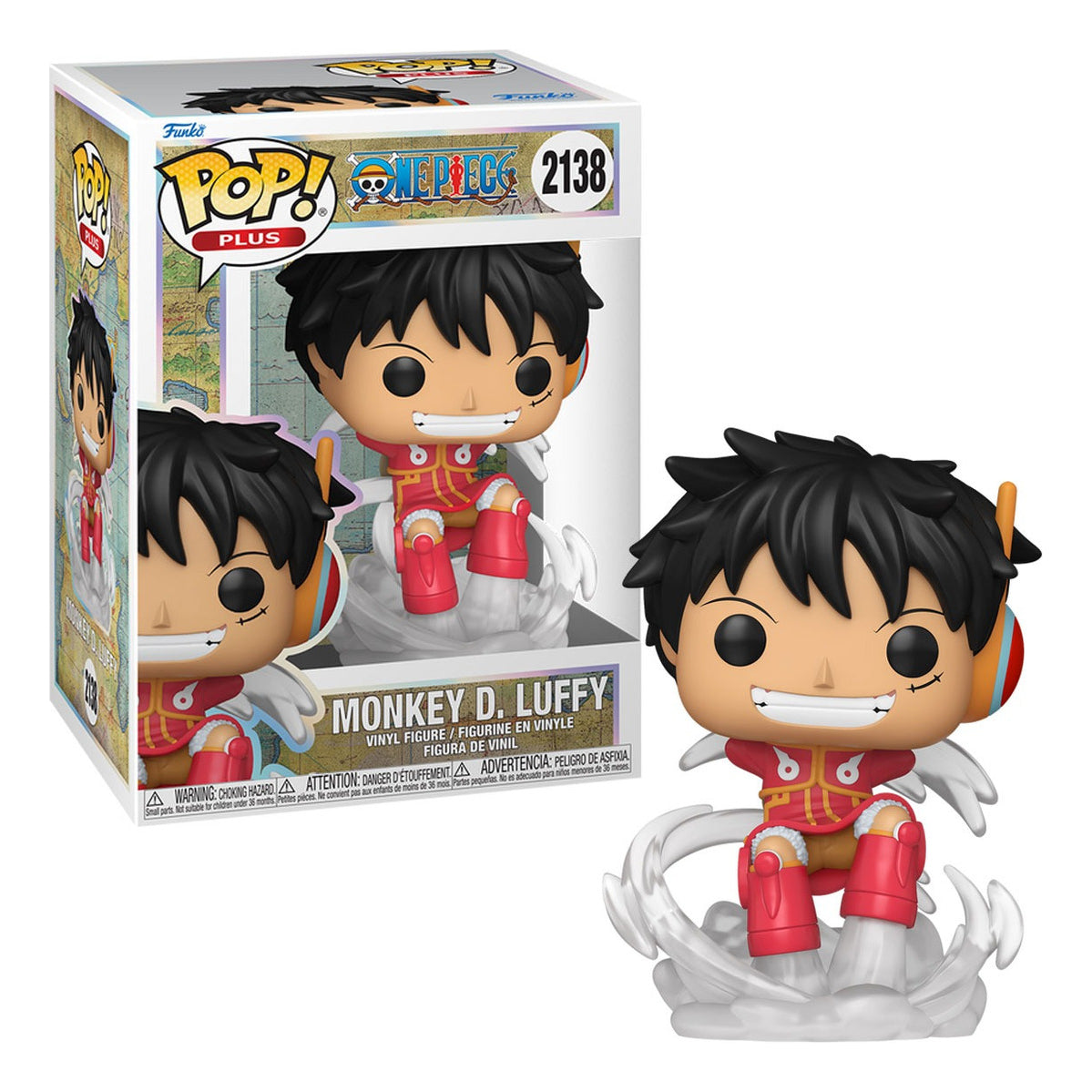 Funko Pop Plus: One Piece Egghead - Monkey D Luffy