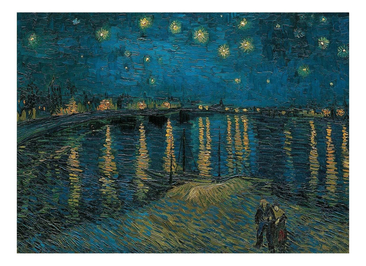 Puzzle Clementoni 1000 Piezas La Noche Estrellada Van Gogh