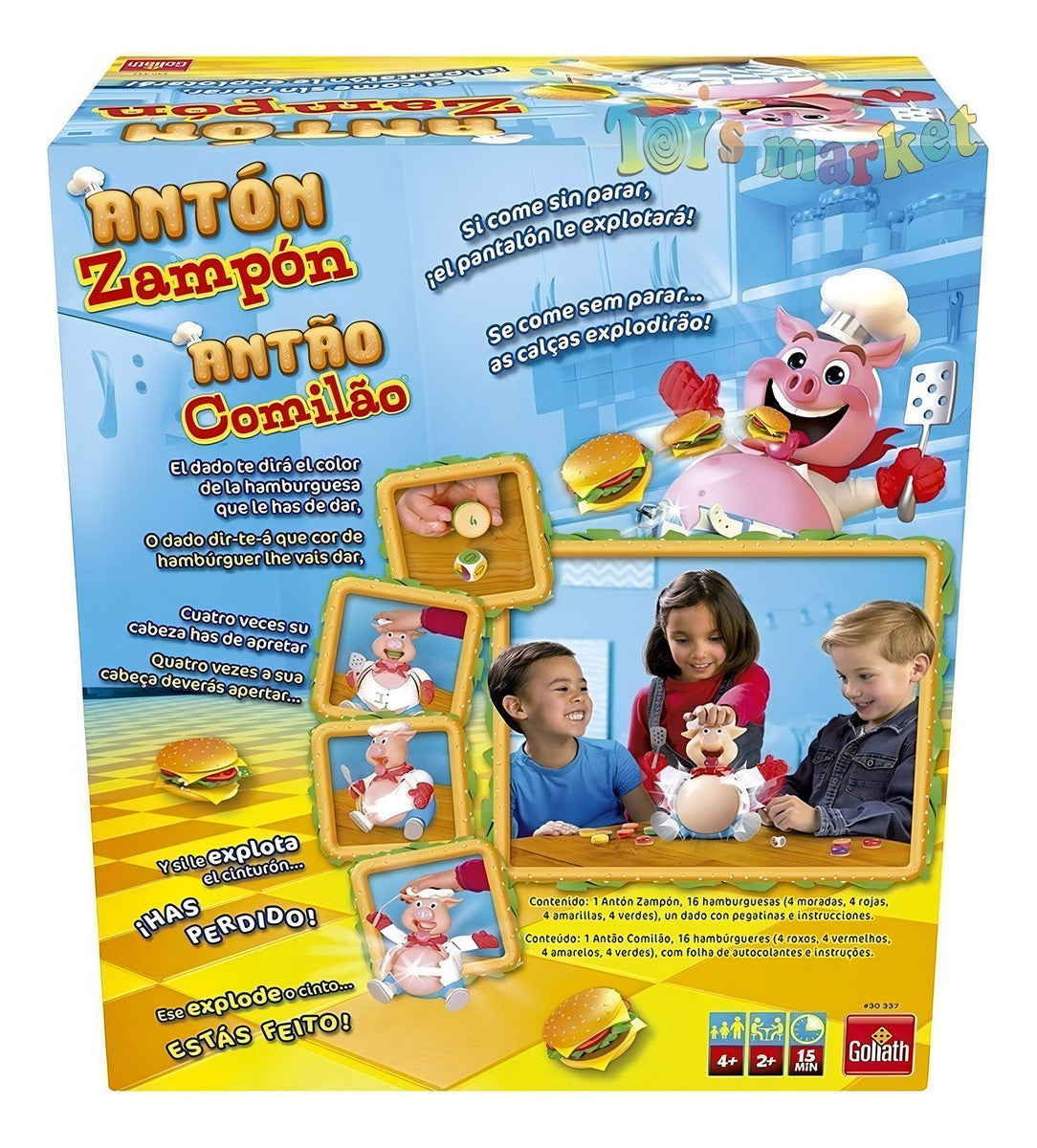 Juego Antón Zampóngoliath En Español