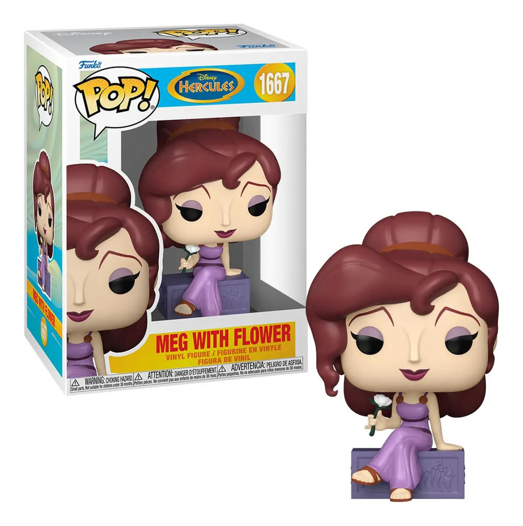 Funko Pop! Disney: Hercules - Meg con Flor