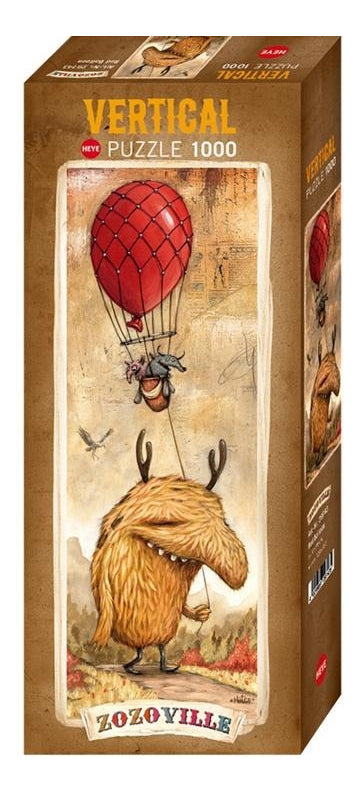 29743 Globo Rojo Zozoville Rompecabezas 1000 Piezas Heye