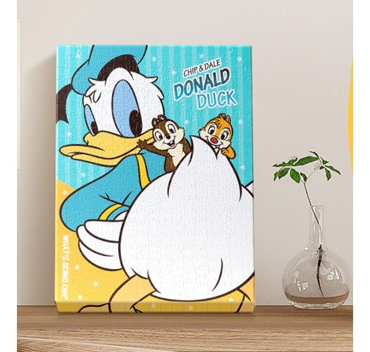 Rompecabezas Mini Donald, Chip Y Dale 600 Piezas De Plástico