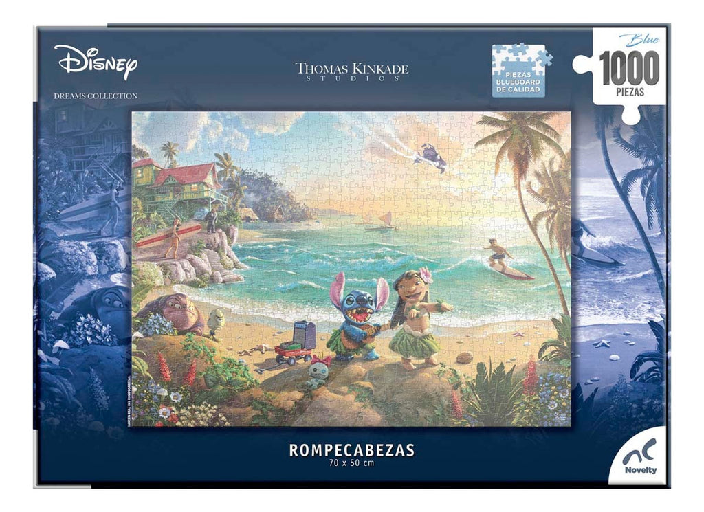 Rompecabezas Lilo & Stitch 1000 Pzs Thomas Kinkade Premium