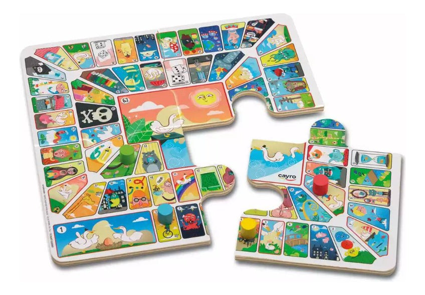 Juego De Mesa Infantil Parchis Oca Caja Metálica Cayro