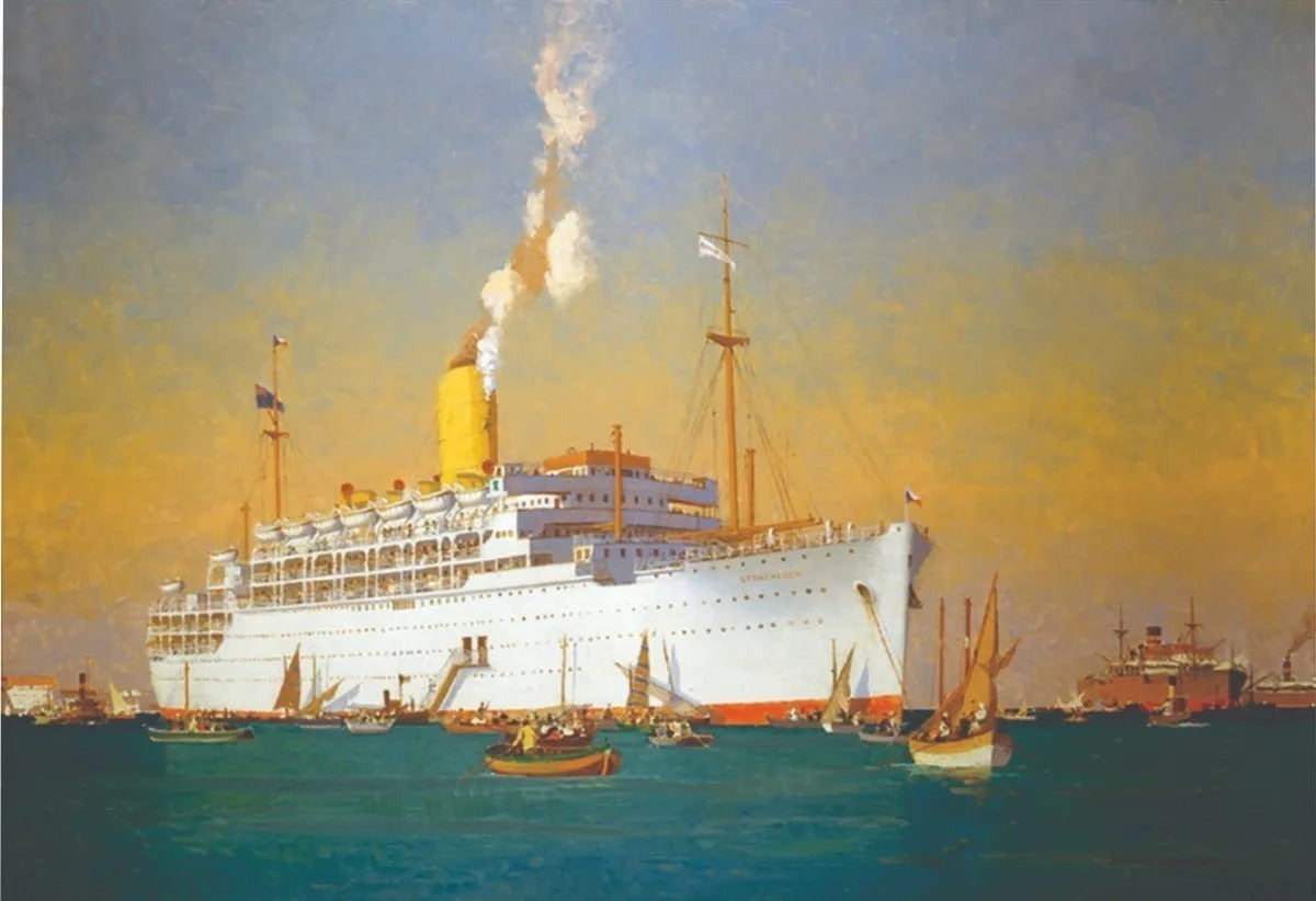Stratheden At Anchor Rompecabezas Pomegranate 1000 Piezas