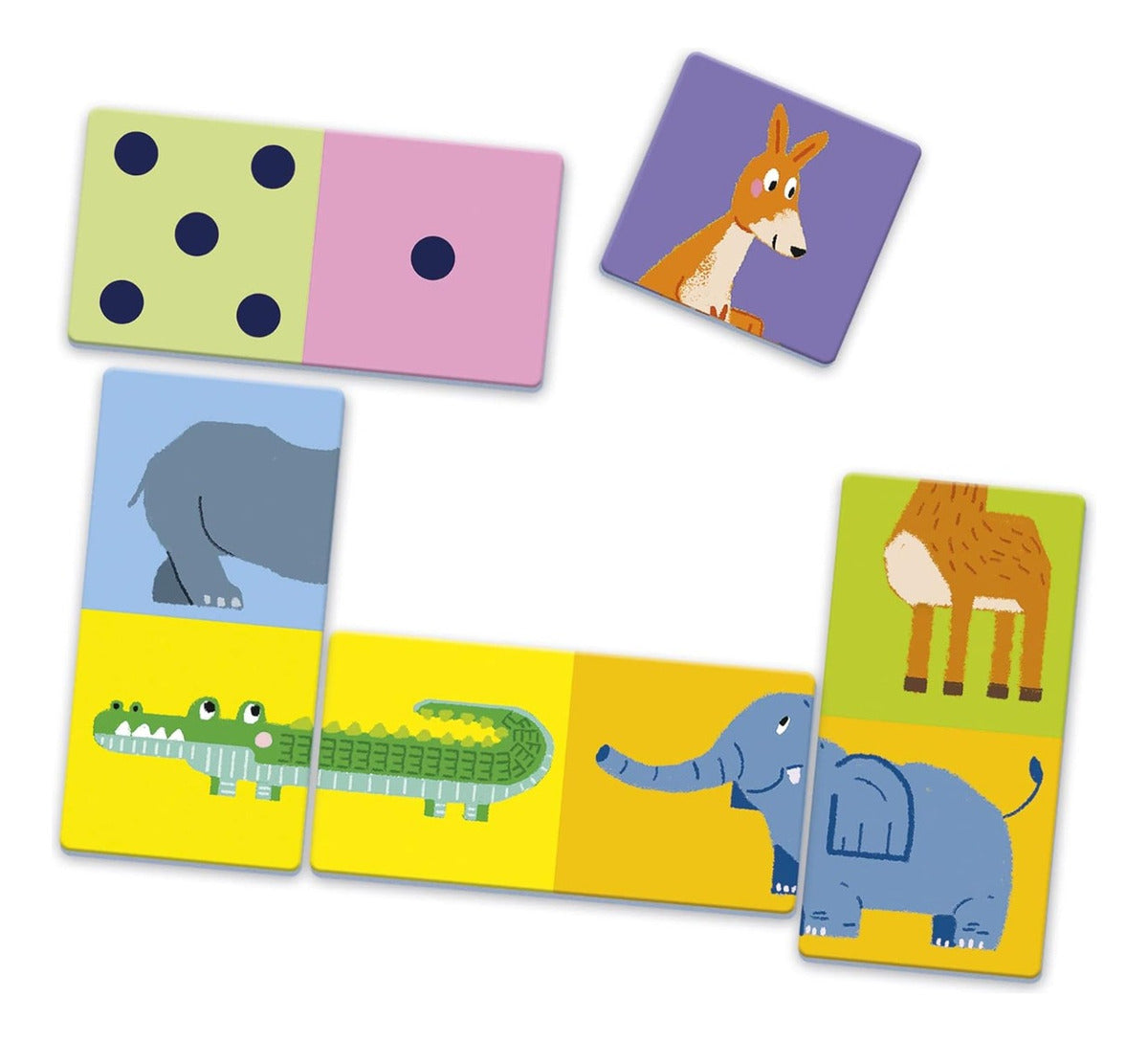 Domino De Los Números Y Los Animales Clementoni 55314