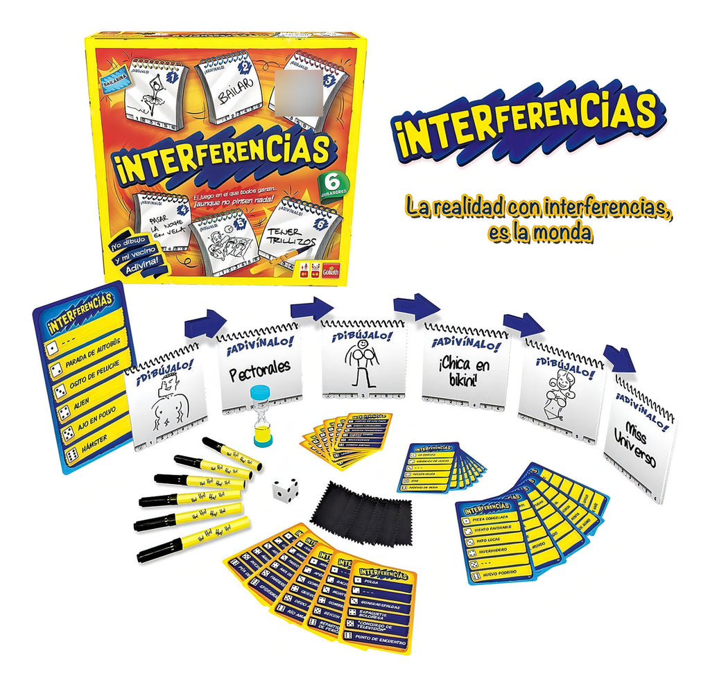 Interferencias Juego De Mesa Goliath