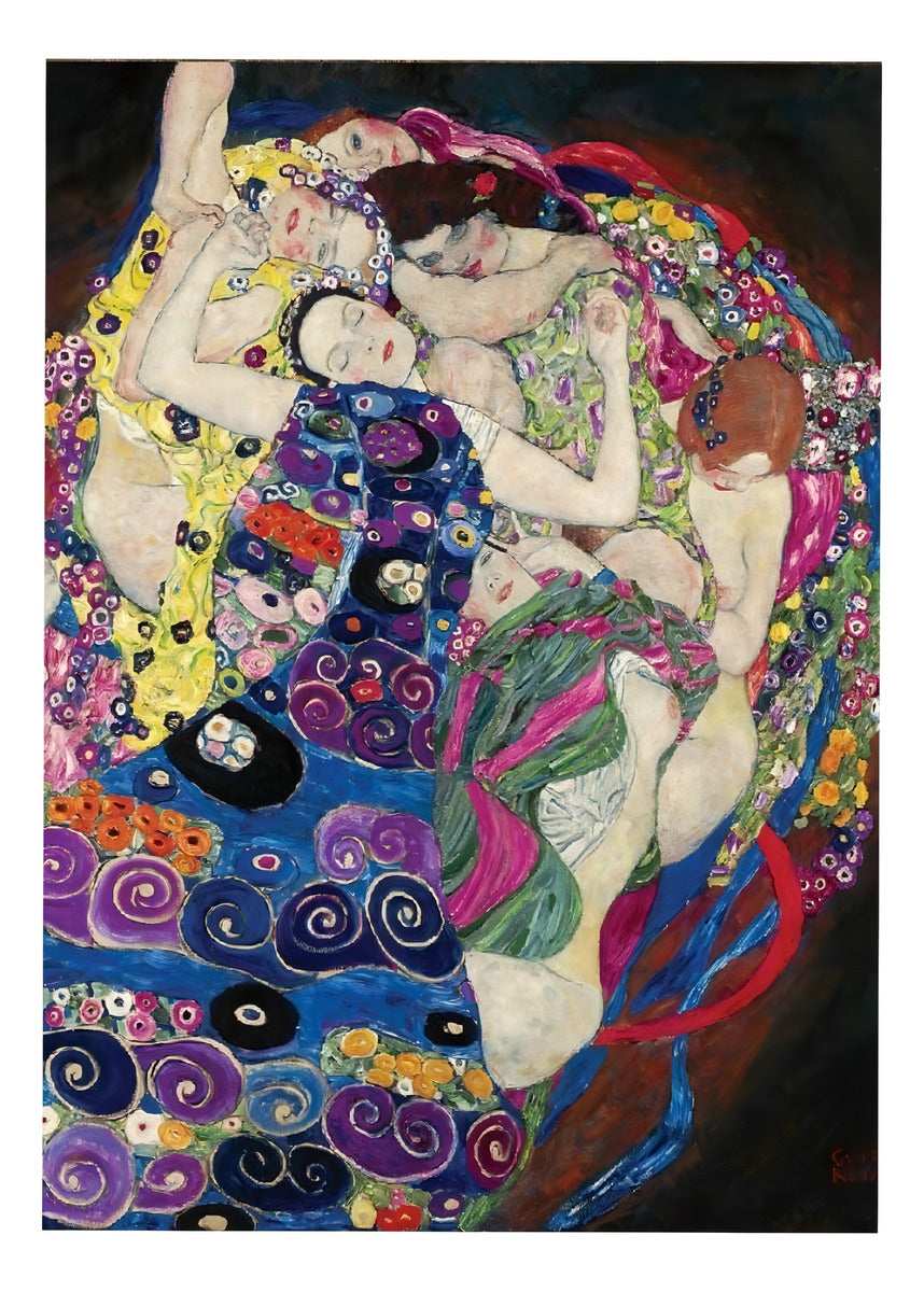 Gustav Klimt Doncella Mini Rompecabezas 1000 Piezas Tomax