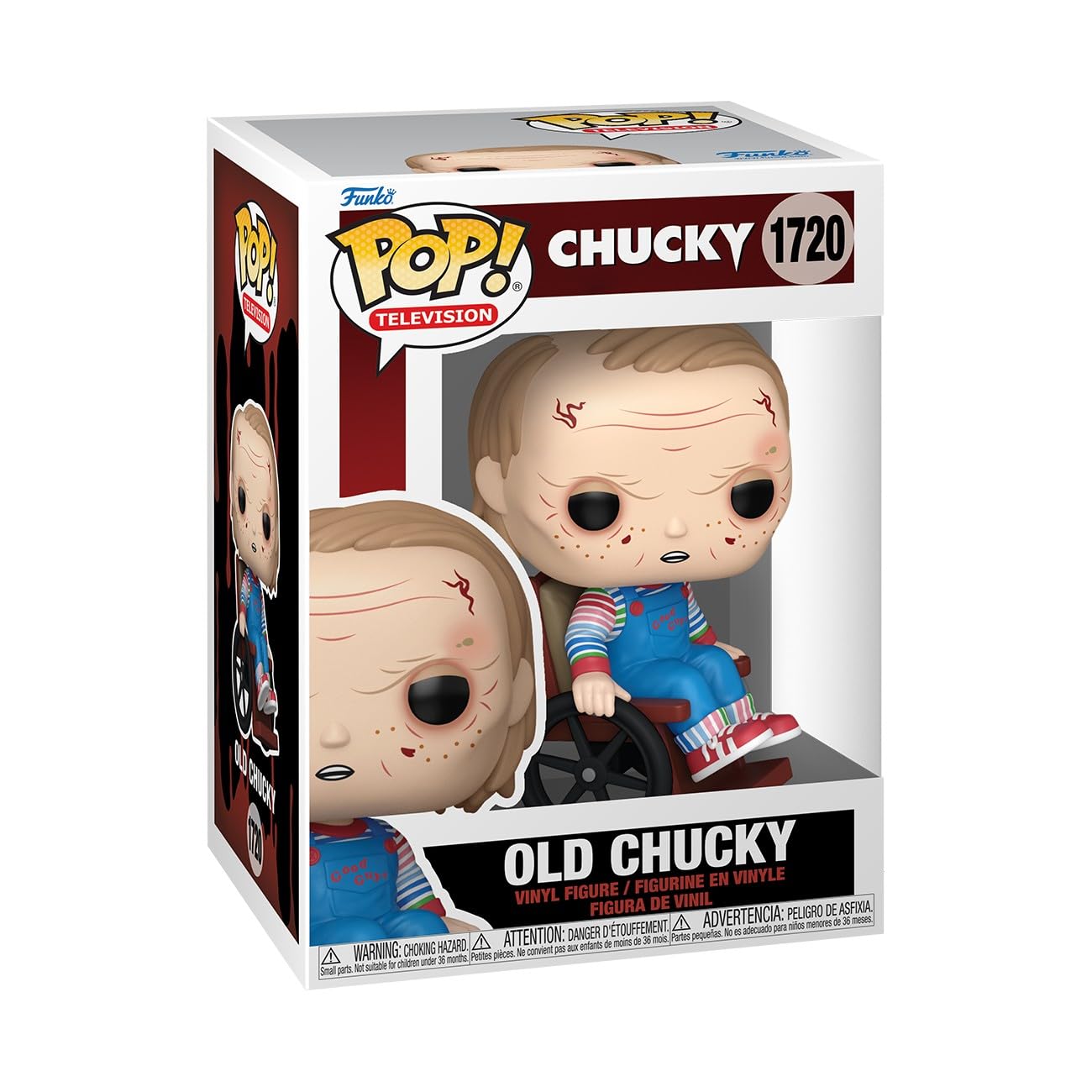 Funko Pop! TV: Chucky (TV) - Old Chucky - Collectable Vinyl Figure - Gift Idea - Official Merchandise - Toys for Kids & Adults - Horror Fans - Model Figure for Collectors and Display