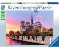 Rompecabezas Ravensburger Notre Dame Al Atardecer 1500 Piezas
