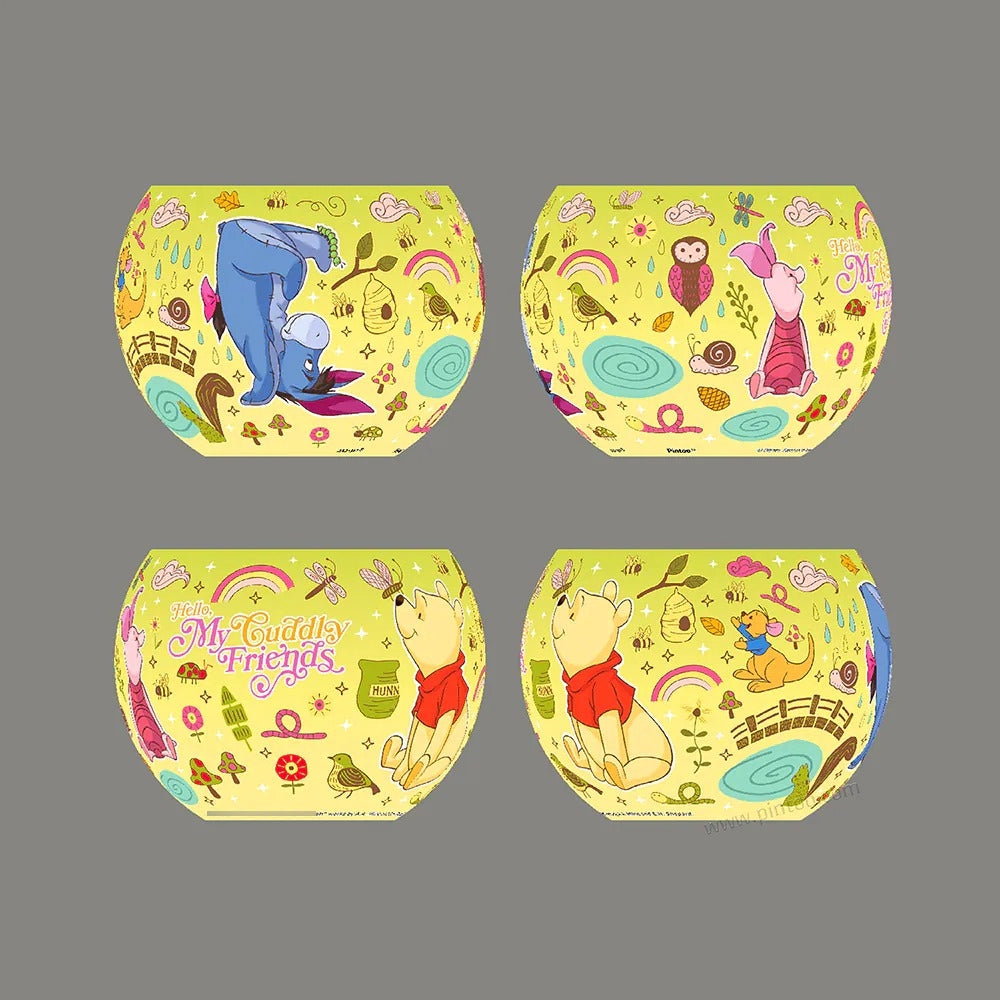 Rompecabezas 3d Maceta Winnie-pooh Y Sus Amigos 80 Piezas
