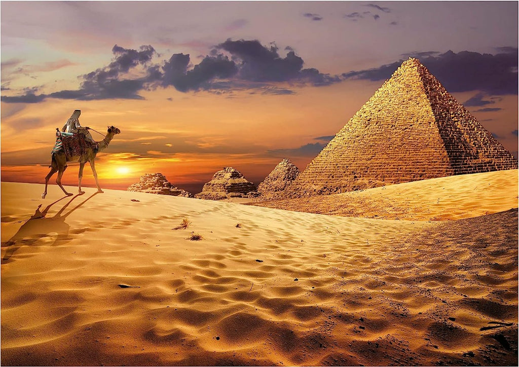 Camello Pirámides Egipto Rompecabezas 1000 Piezas Educa