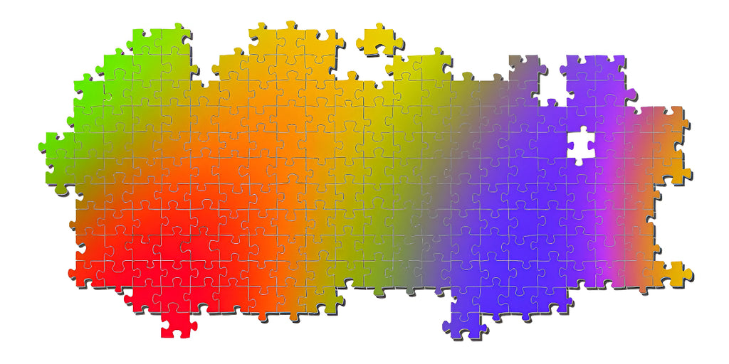 Rompecabezas Gradient Degradado De Colores 2000pz Clementoni