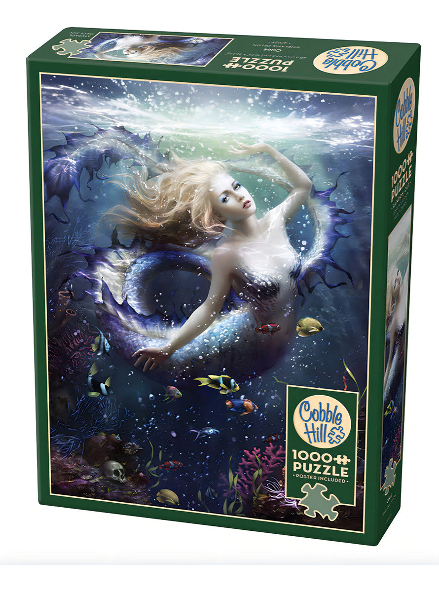 Rompecabezas Cobble Hill Sirena Profundidad 1000 Piezas 50x68cm