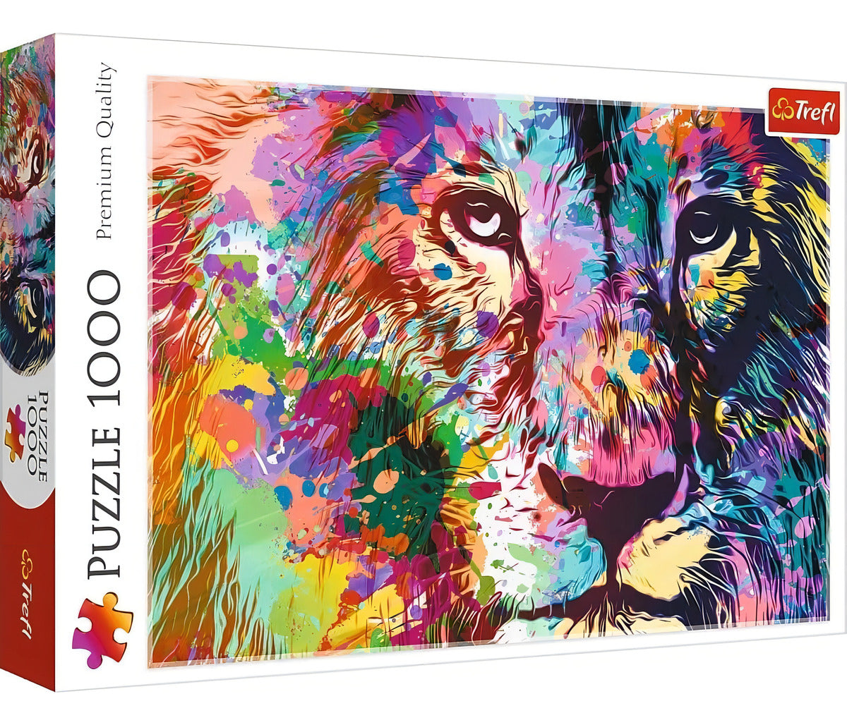 Trefl Rompecabezas 1000 Piezas León De Colores