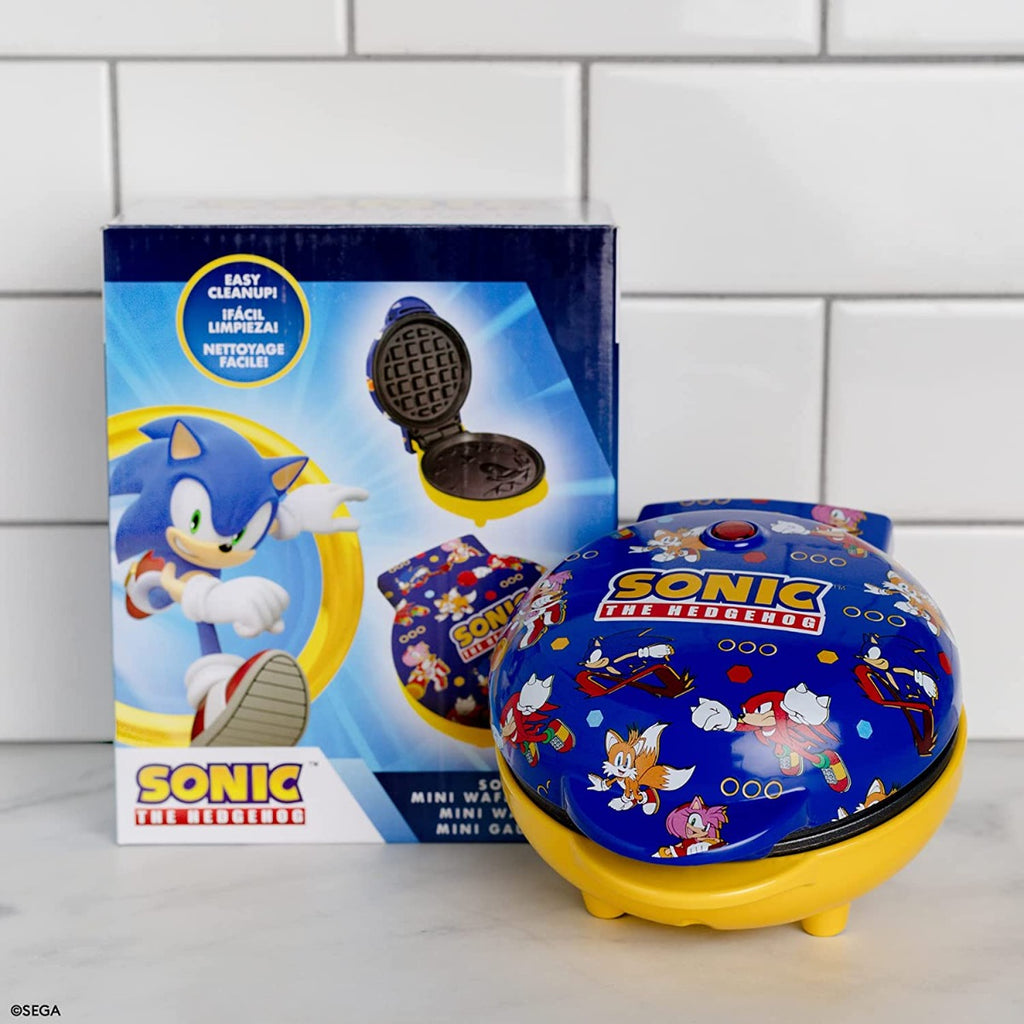 Sonic The Hedgehog Mini Wafflera Uncanny Brands