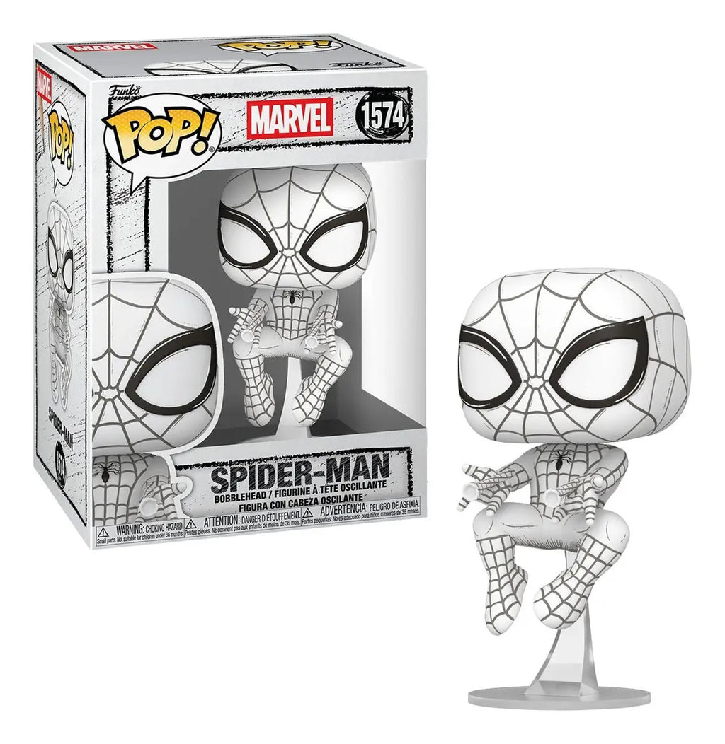 Funko Pop Marvel: Marvel Sketched - Spider-man