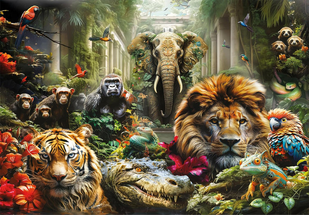 Clementoni Mystic Jungle Rompecabezas 1000 Pzs