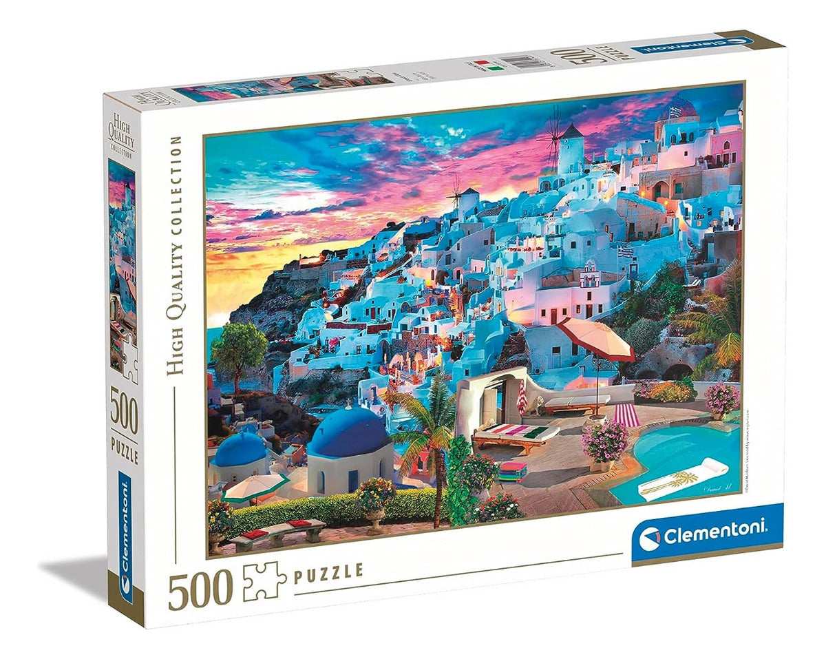 Clementoni Vista De Grecia Rompecabezas 500 Piezas 35149