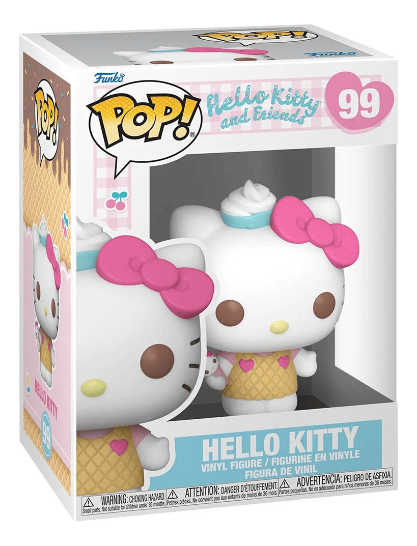 Kit Funko Pop Hello Kitty: Classic + Ice Cream + Polar Bear