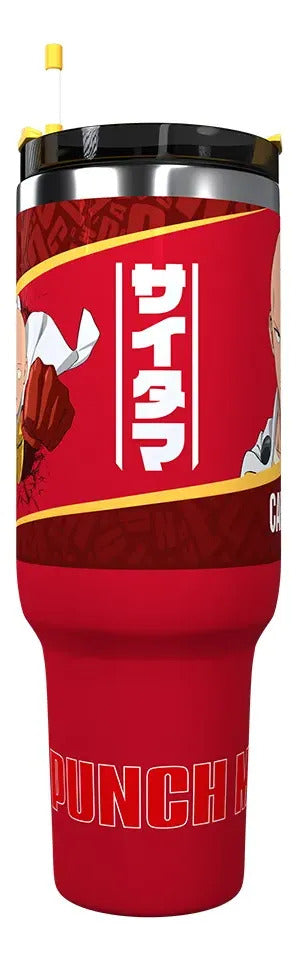 Termo Jumbo 1.1 Lt One Punch Man Acero Inoxidable Geek Lab