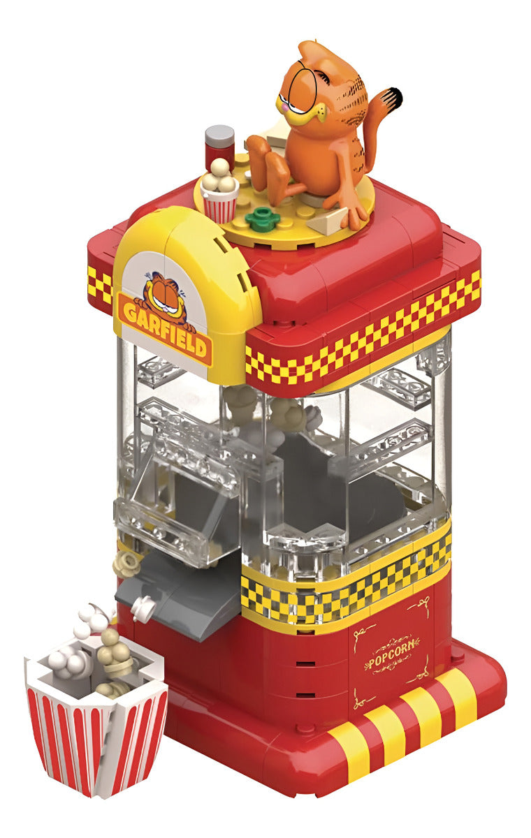 Juego Construcción Pantasy Garfield Máquina Palomitas