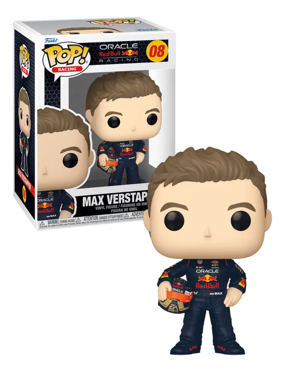Funko Pop! Oracle Red Bull Racing Max Verstappen Con Casco