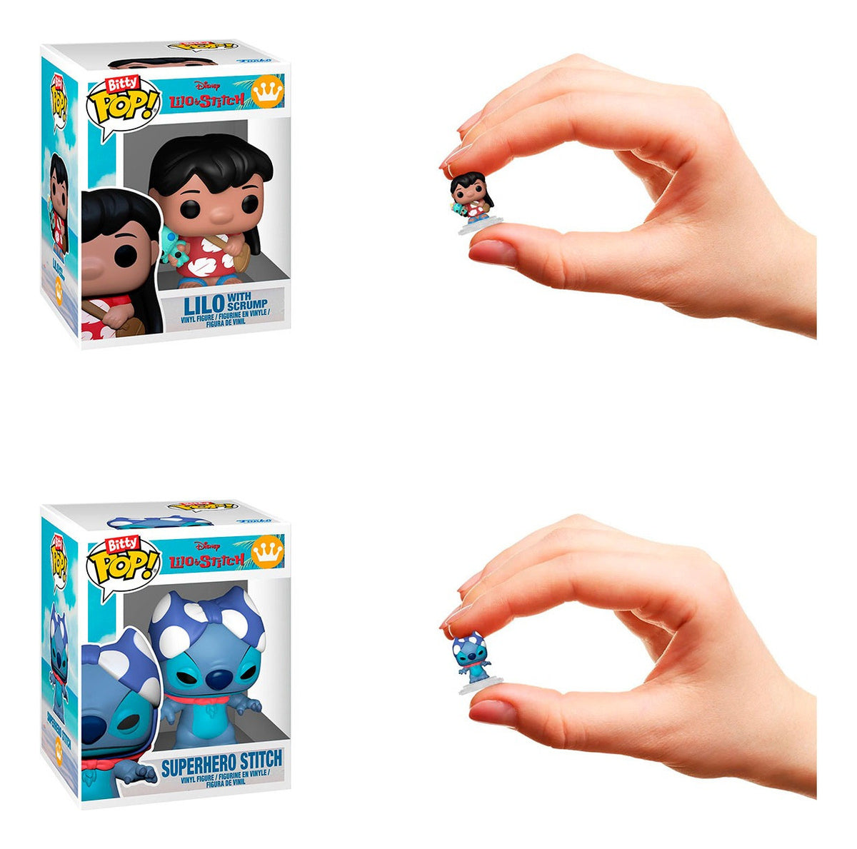 Funko Bitty Boxes: Lilo Y Stitch - Casa De Lilo