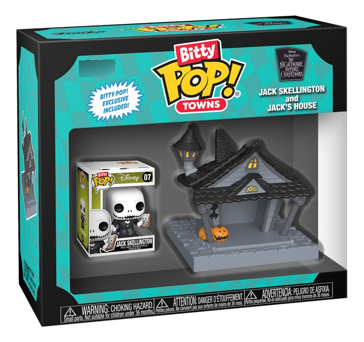 Funko Bitty Pop! Towns Jack Skellington Y Jack's House