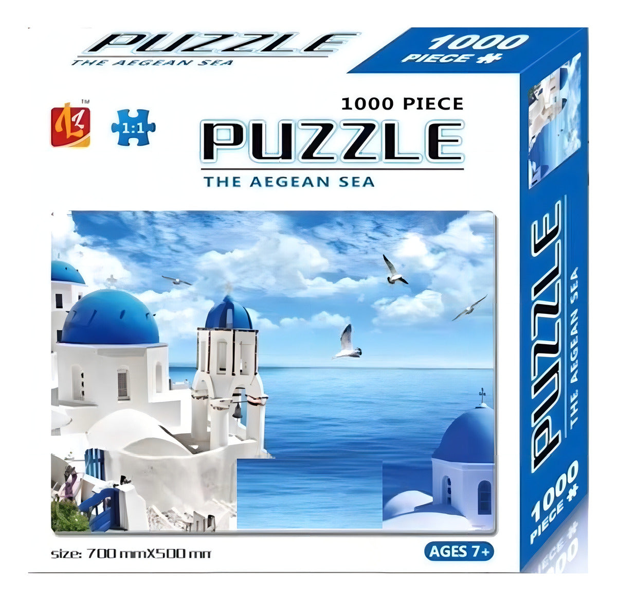Rompecabezas Hao Xiang 1000 Piezas Santorini Ll1000-6
