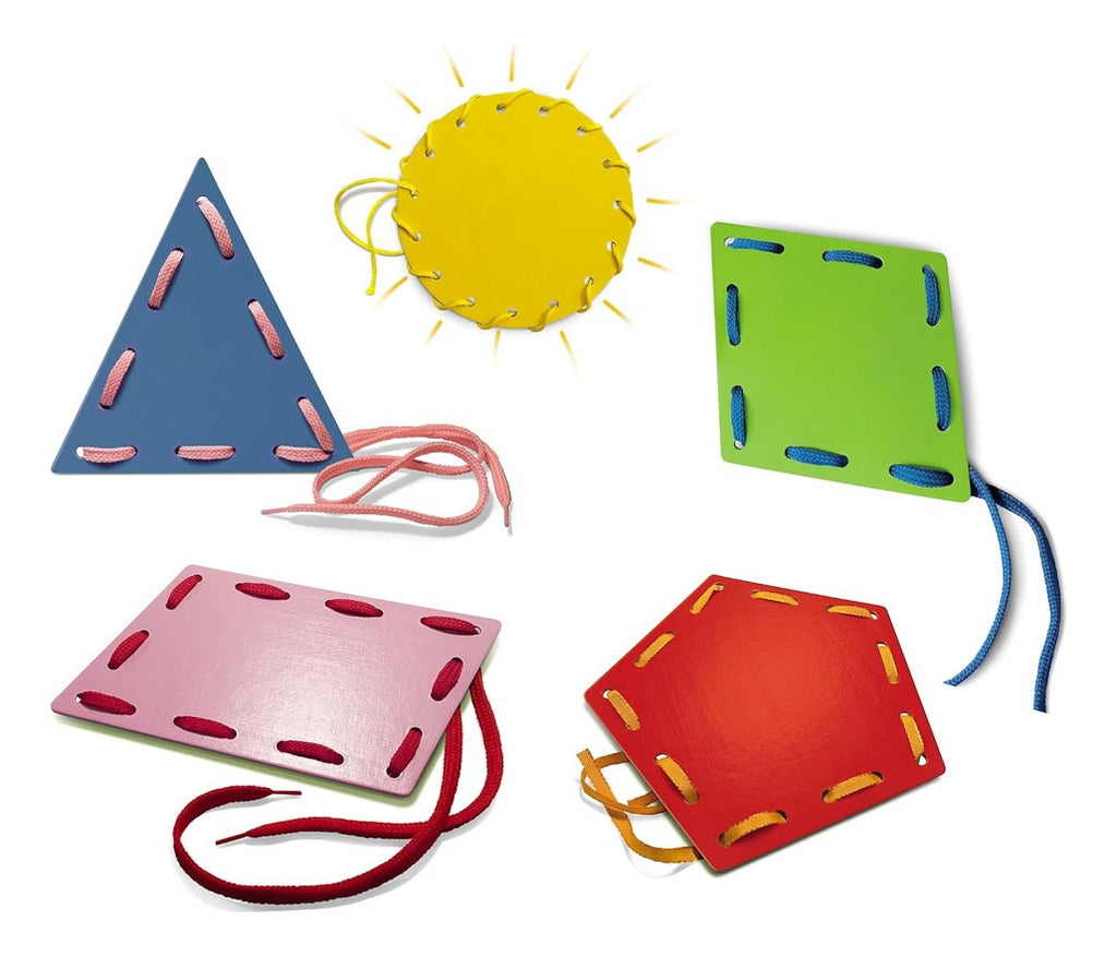 Clementoni Education Montessori Formas Y Lazos Juego