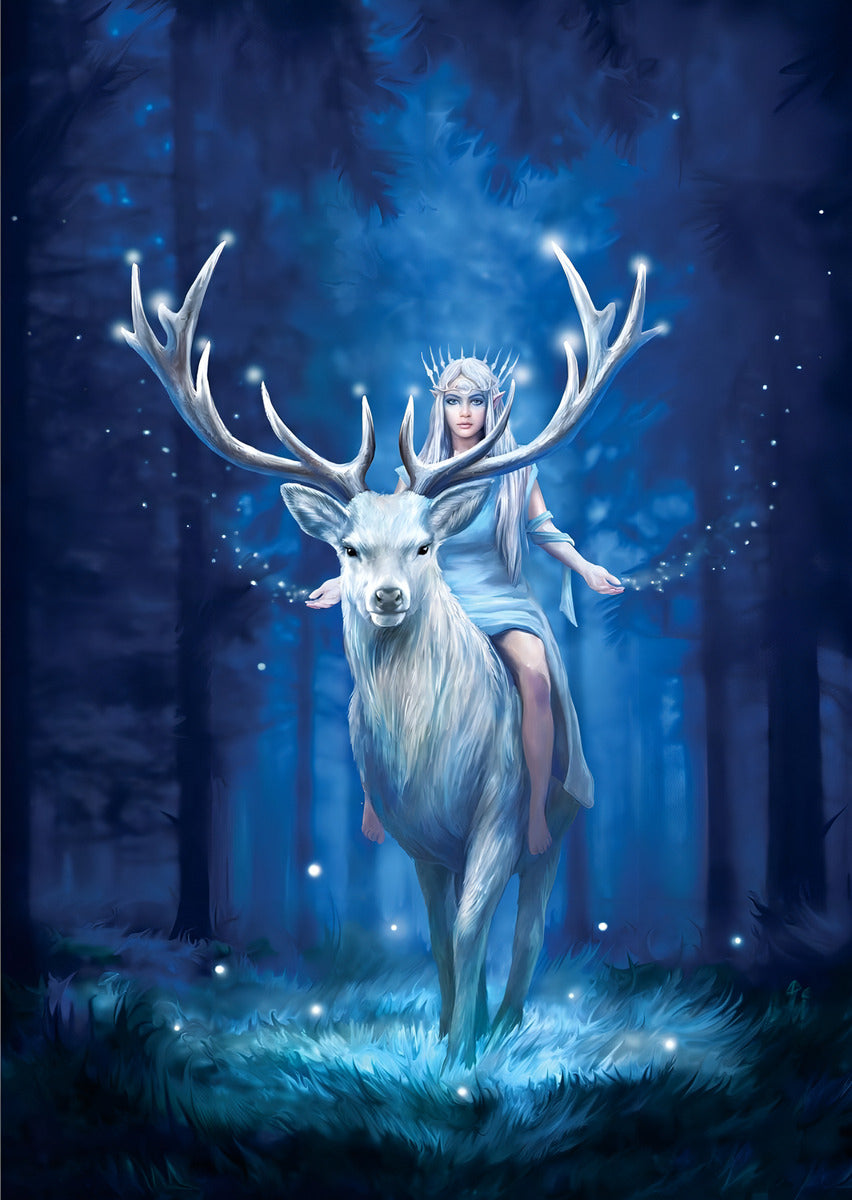 Rompecabezas Ciervo Bosque Magico Stokes 1000 Pz Art Puzzle