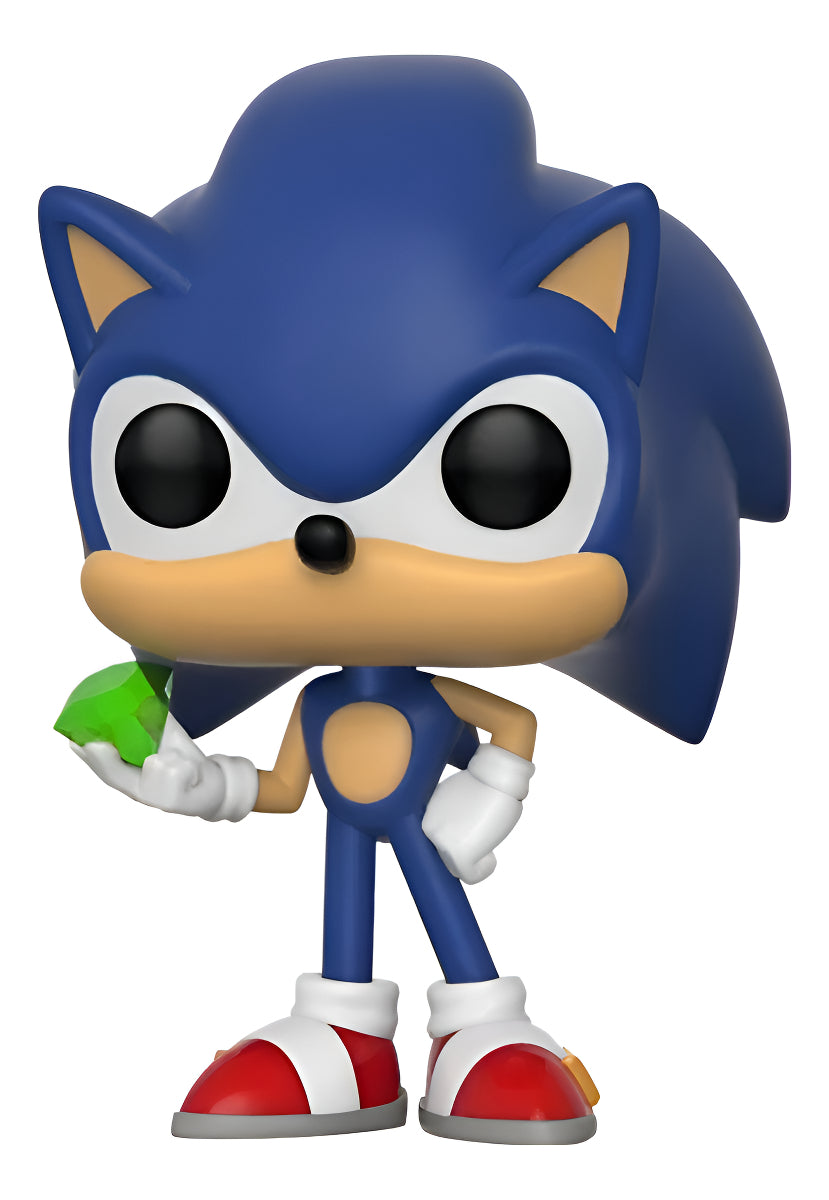 Funko Pop Games: Sonic The Hedgehog Sonic With Emerald
