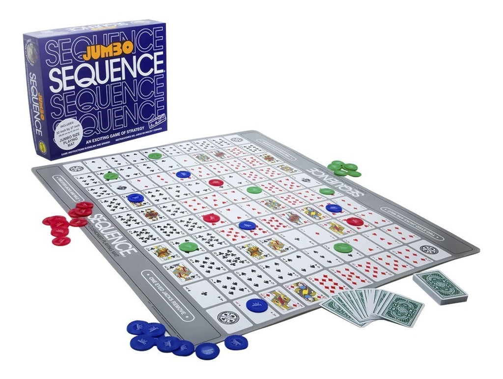 Juego De Mesa Jax Goliath Jumbo Sequence Estrategia Edad 8