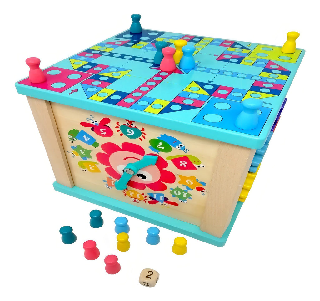 Laberinto Caja Multi Funcional Para Aprendizaje Temprano Color Pastel