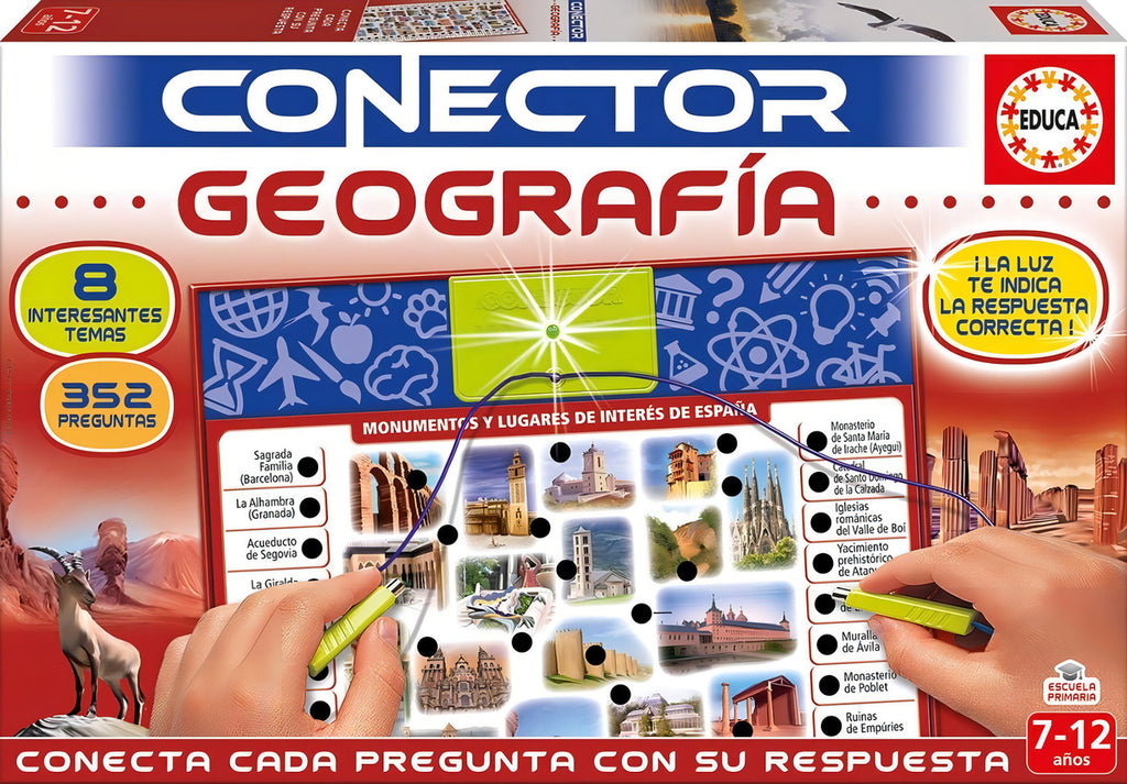 Juego Educativo Conector Geografía Educa 17204