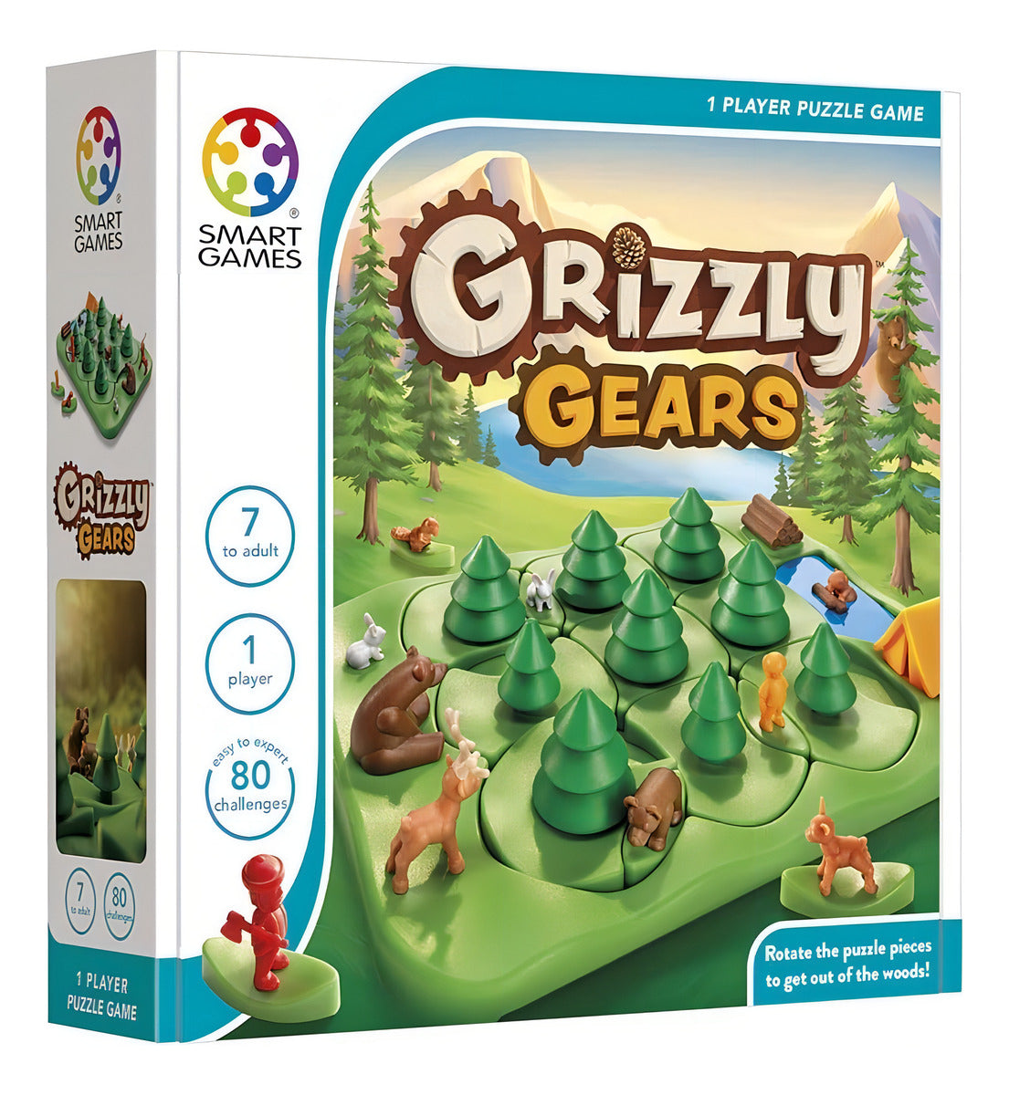Smart Games Grizzly Gears Juego De Lógica Multinivel