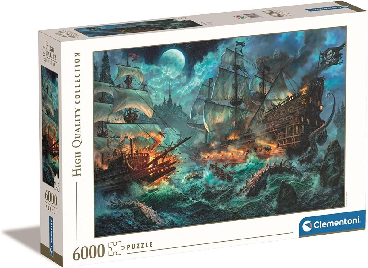 36530 Batalla Pirata Rompecabezas Clementoni 6000 Piezas