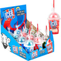 Dulces Icee Dip-n-lik Lollipop & Candy En Display 12 Piezas