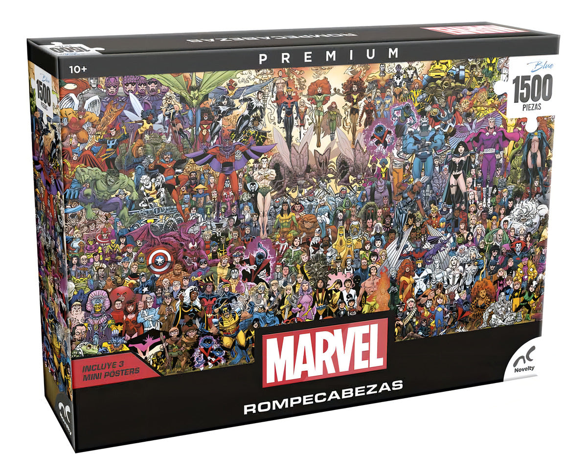 Rompecabezas Marvel X-men 1500 Pzs Premium Jca-4852 Novelty