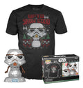 Figura 557 Cabeza Oscilante Y Playera G Star Wars Holiday Stormtrooper Funko Pop!