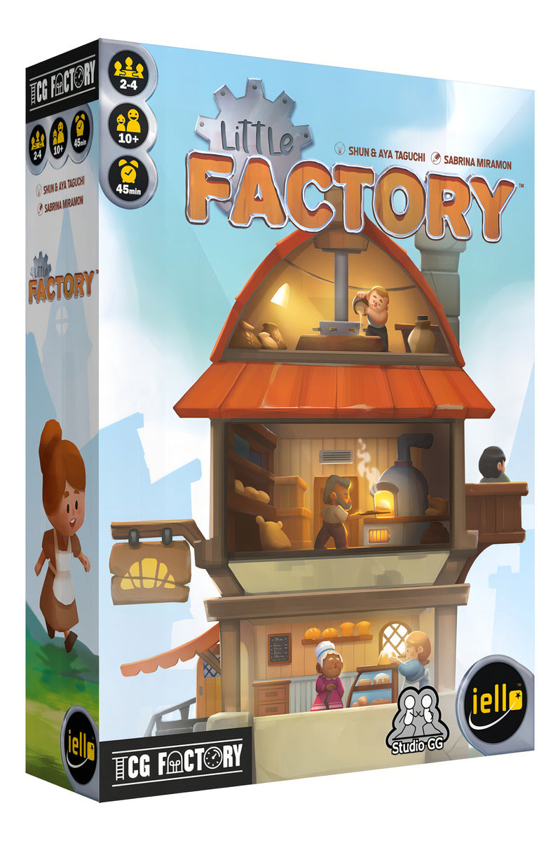 Little Factory Juego De Mesa Tcg Factory Español Estrategia 2-4 Jugadores
