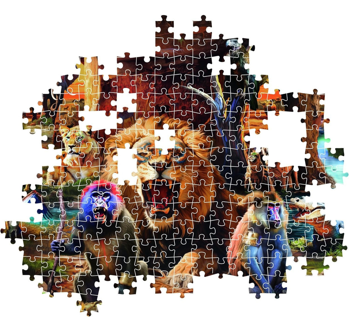 Puzzle Clementoni The Tribal Society De 1500 Piezas